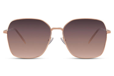 Heart-shaped sunglasses with pink lenses